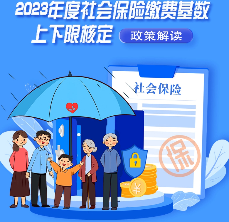 重慶市2023年職工社保繳費社評工資基數公布公示